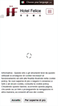 Mobile Screenshot of hotelfelice.com